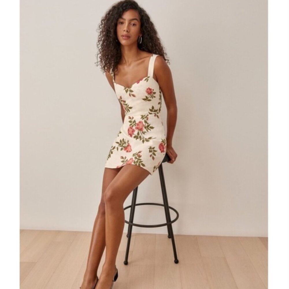 Reformation Miso Linen Dress - Jolie